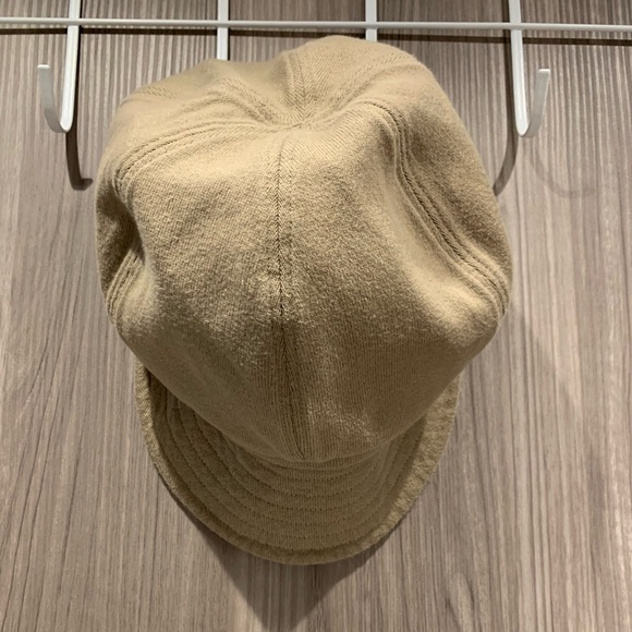Muji beige wide brim hat - Picture 3 of 5